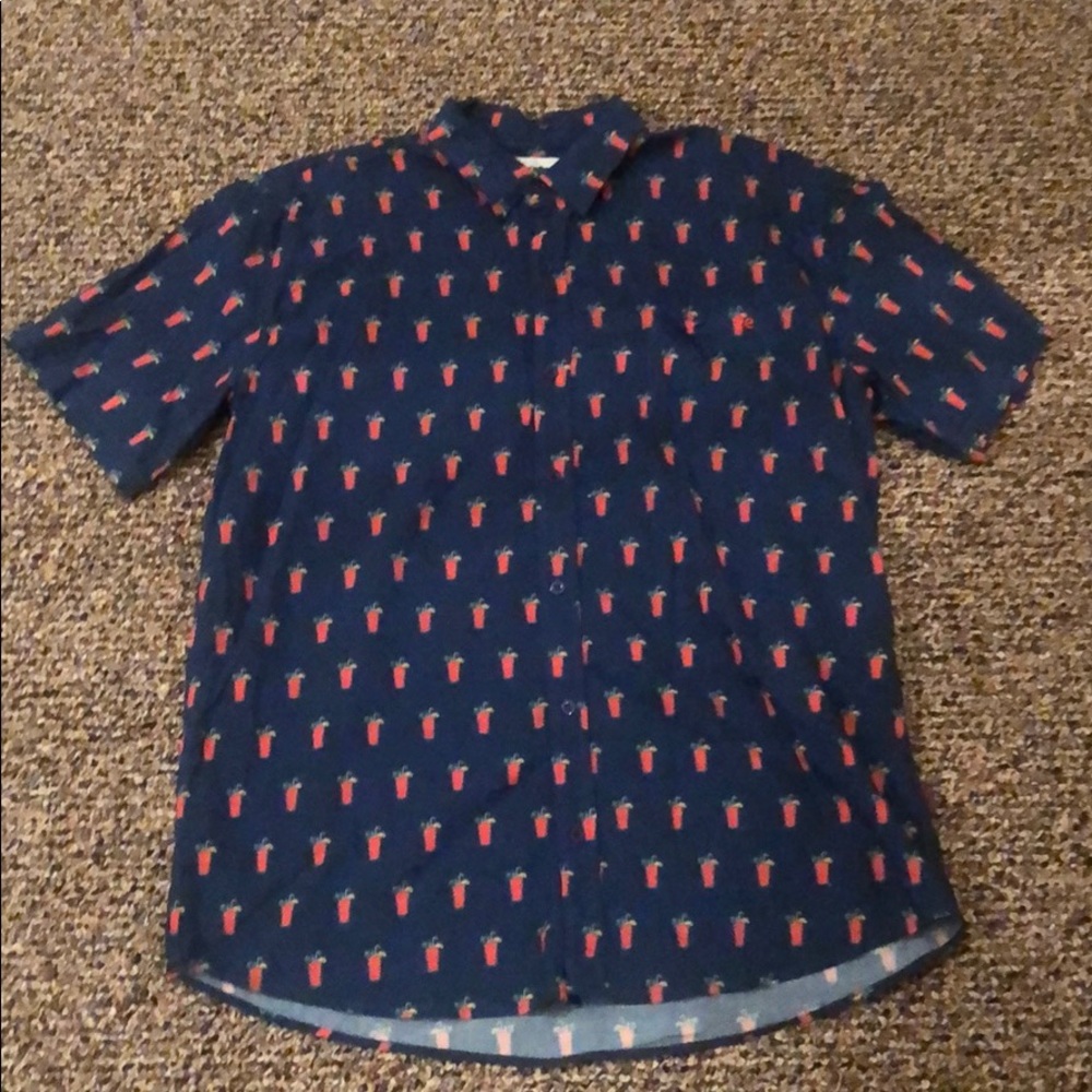 Tipsy Elves Bloody Mary Button Down. XXL